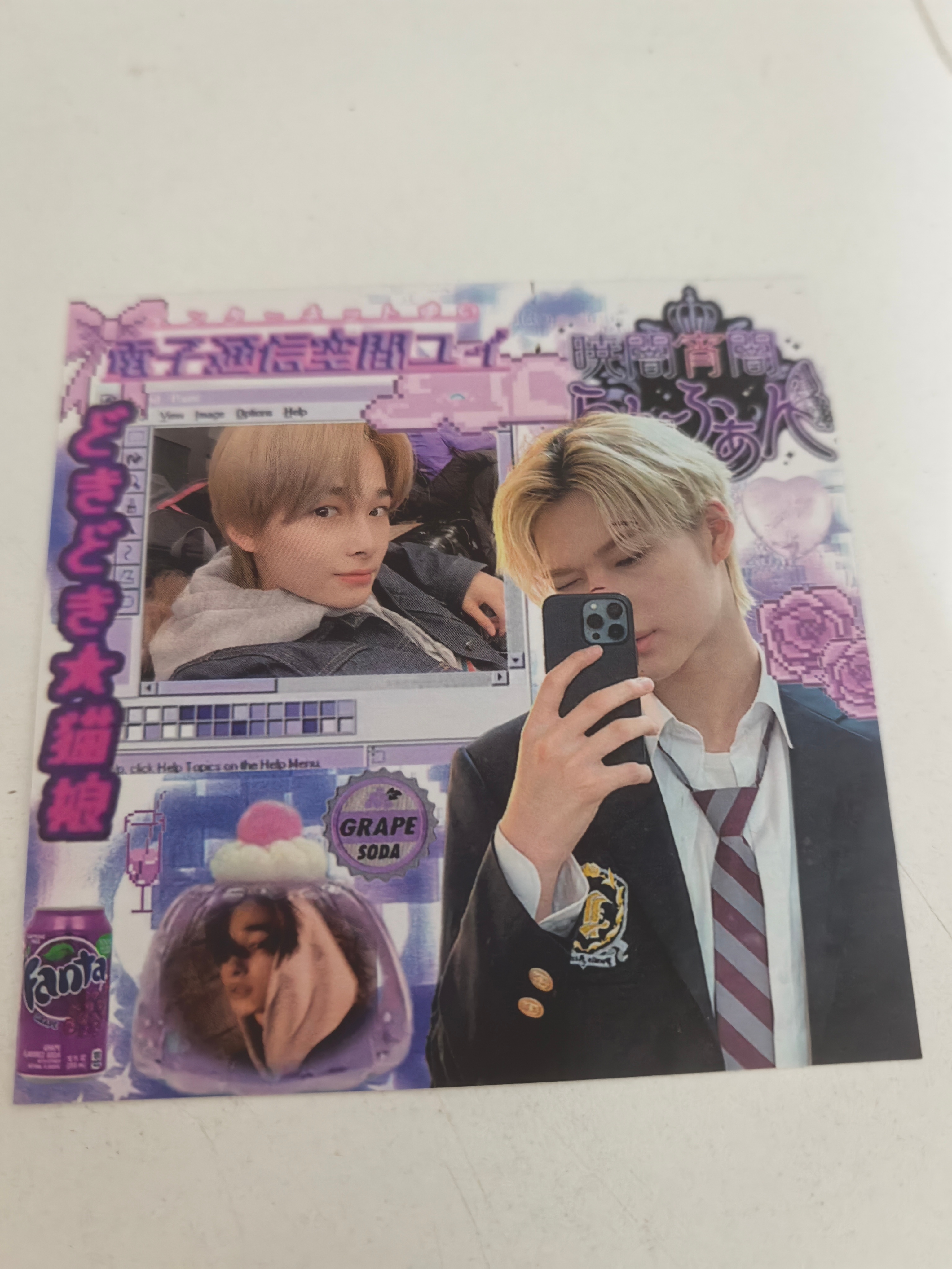 居然让我翻到了一张自印 