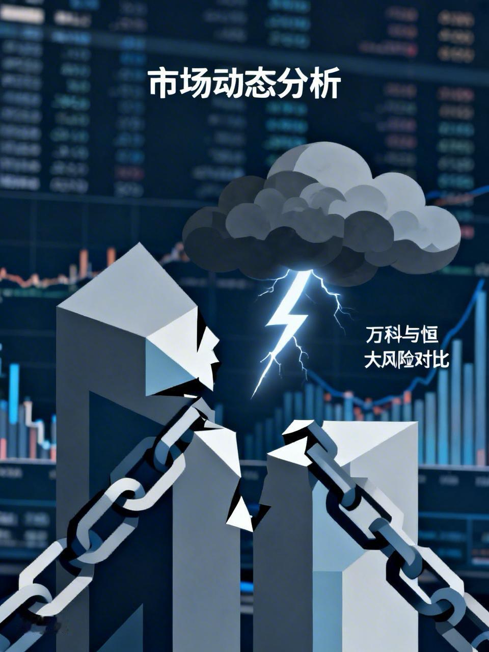 万科的雷可能一点也不比恒大小
都说万科的雷不比恒大小，这话还真有点道理。恒大暴雷