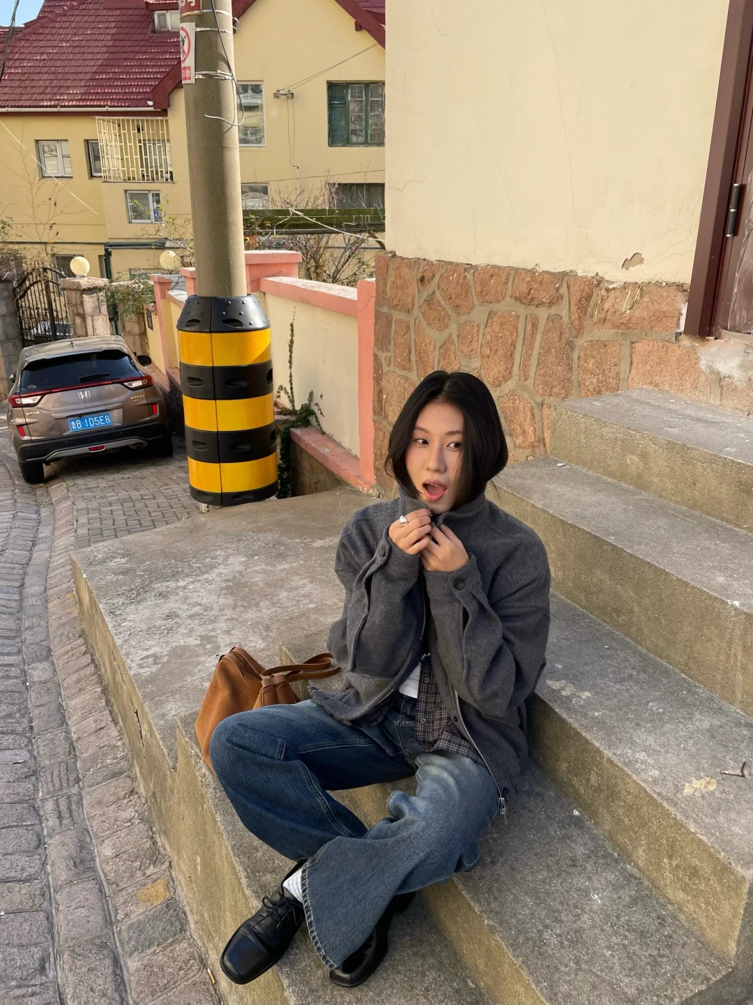 青岛这条街太韩了