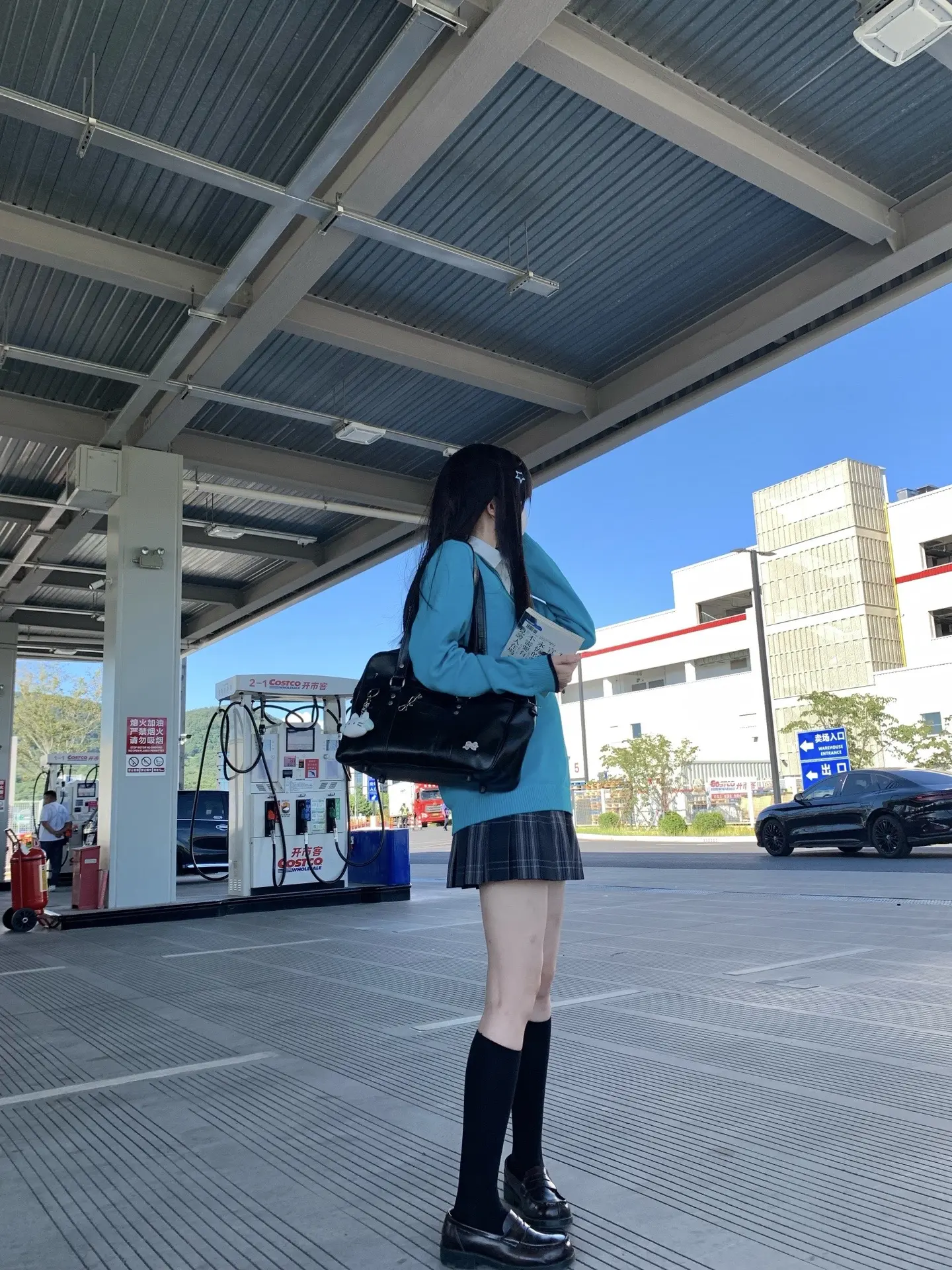 孔雀蓝在秋冬有点无敌…