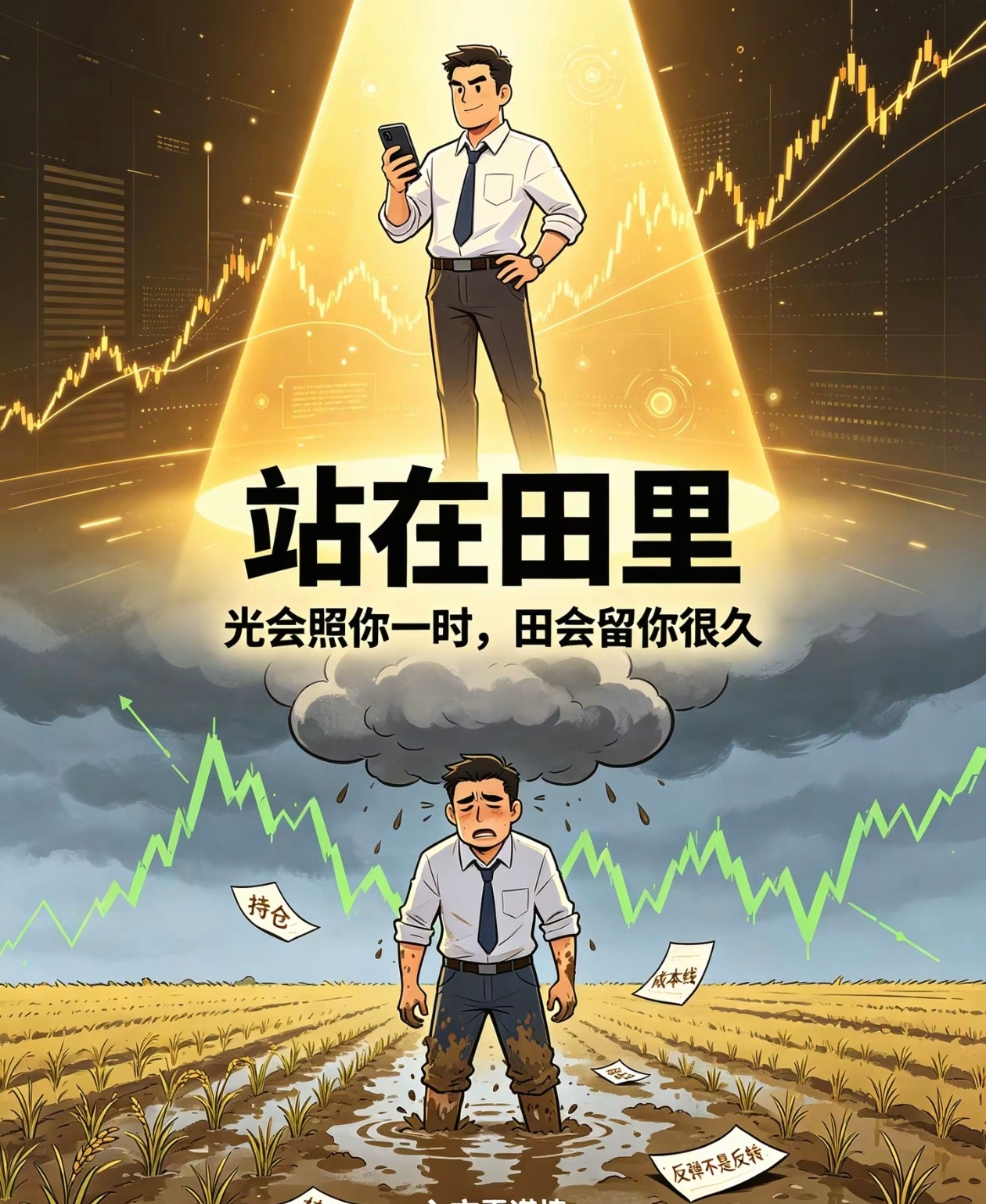 A股散户吐槽美股科技股 站在田里，而不是站在光里 ​​​