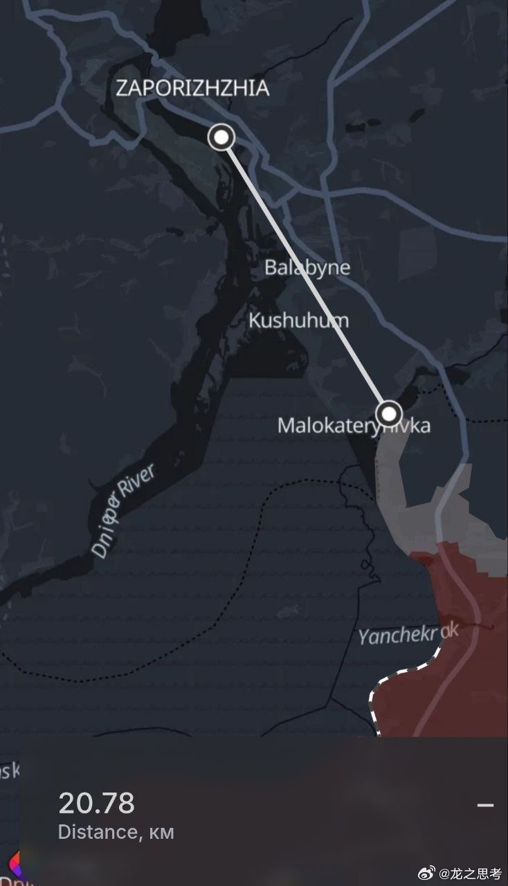 俄乌风云录，俄军距离扎波罗热不到20公里。乌议员别祖拉表示，俄军距离扎波罗热不到