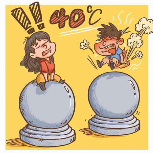 胜墩系高温桑拿，胜子慎坐～ 