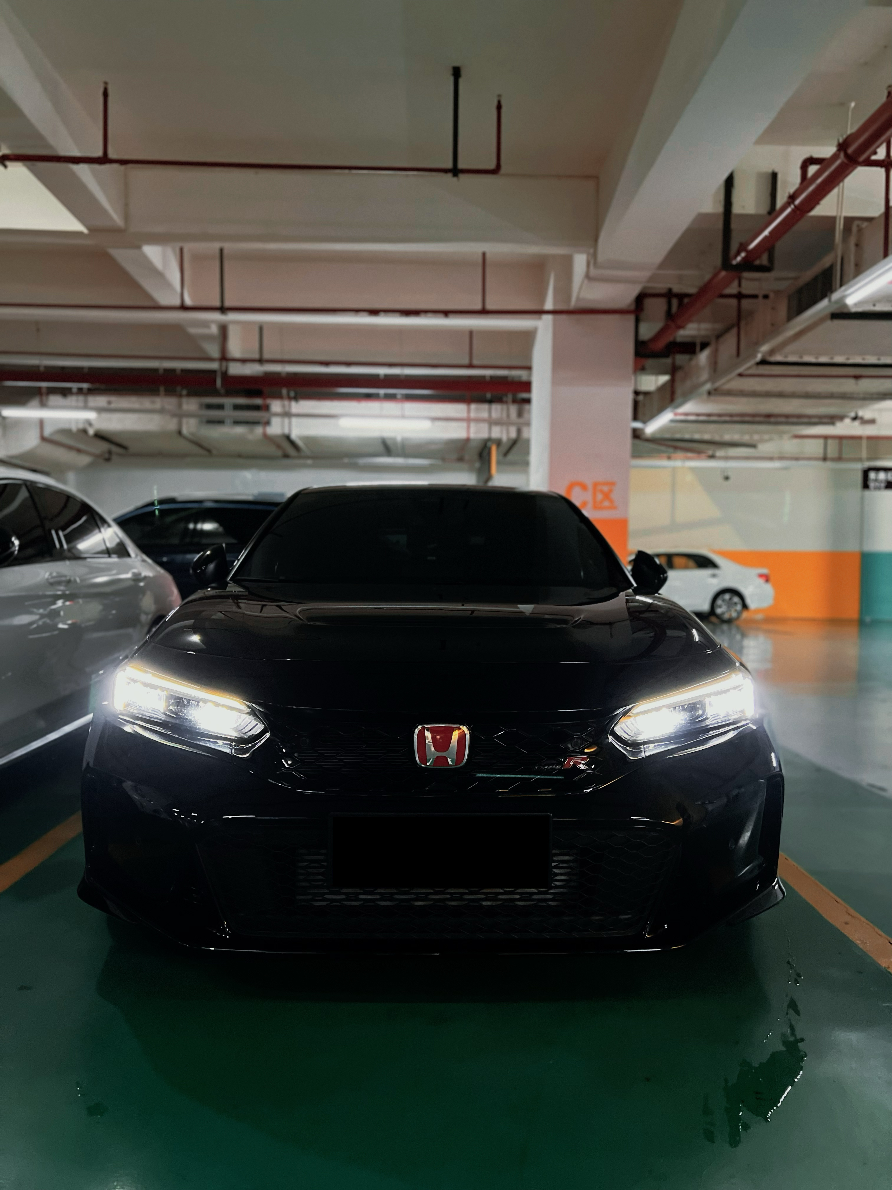 换了Spoon短簧的思域Type R，悬挂反馈真好。要是我们在改的那台高8 GT