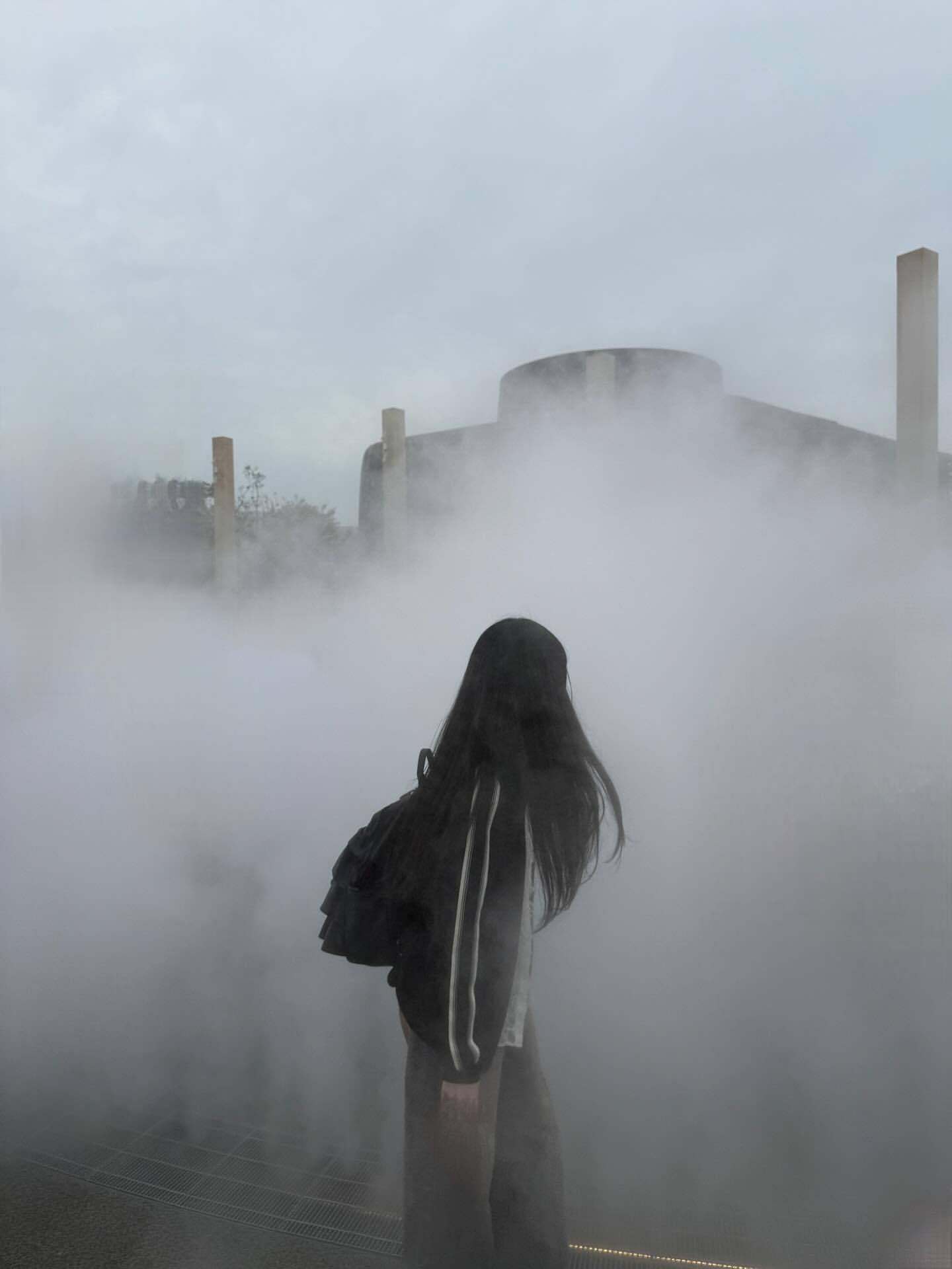 池田瑛紗「🌫𓈒𓏸︎︎︎︎霧に包まれて一瞬でなんも見えなくちゃったんだ〜
