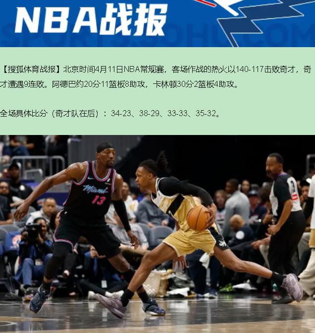 140分，8人上双，4人20+，三分54%——您瞧这数据，热火文化回来了？别逗了