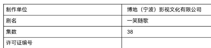 一笑随歌过审了陈哲远主演《一笑随歌》过审了共38集，期待早日和凤随歌见面[憧憬]