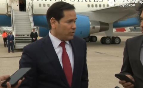 【鲁比奥不排除美国从乌克兰撤走武器的可能性。】但他表示，目前这种情况还没有发生。