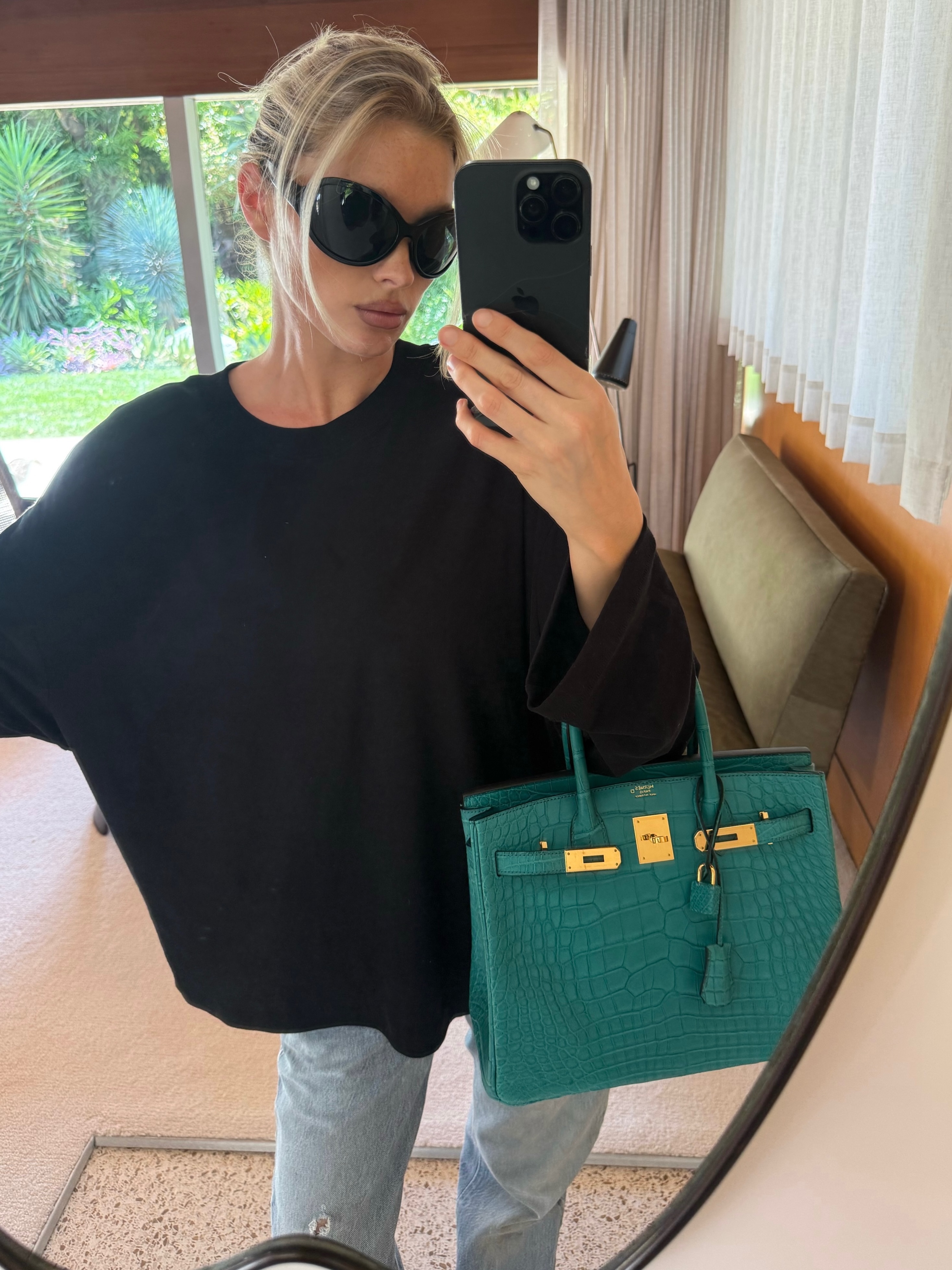 穿搭日常📝outfit vibe🩵Elsa Hosk.时尚灵感解读