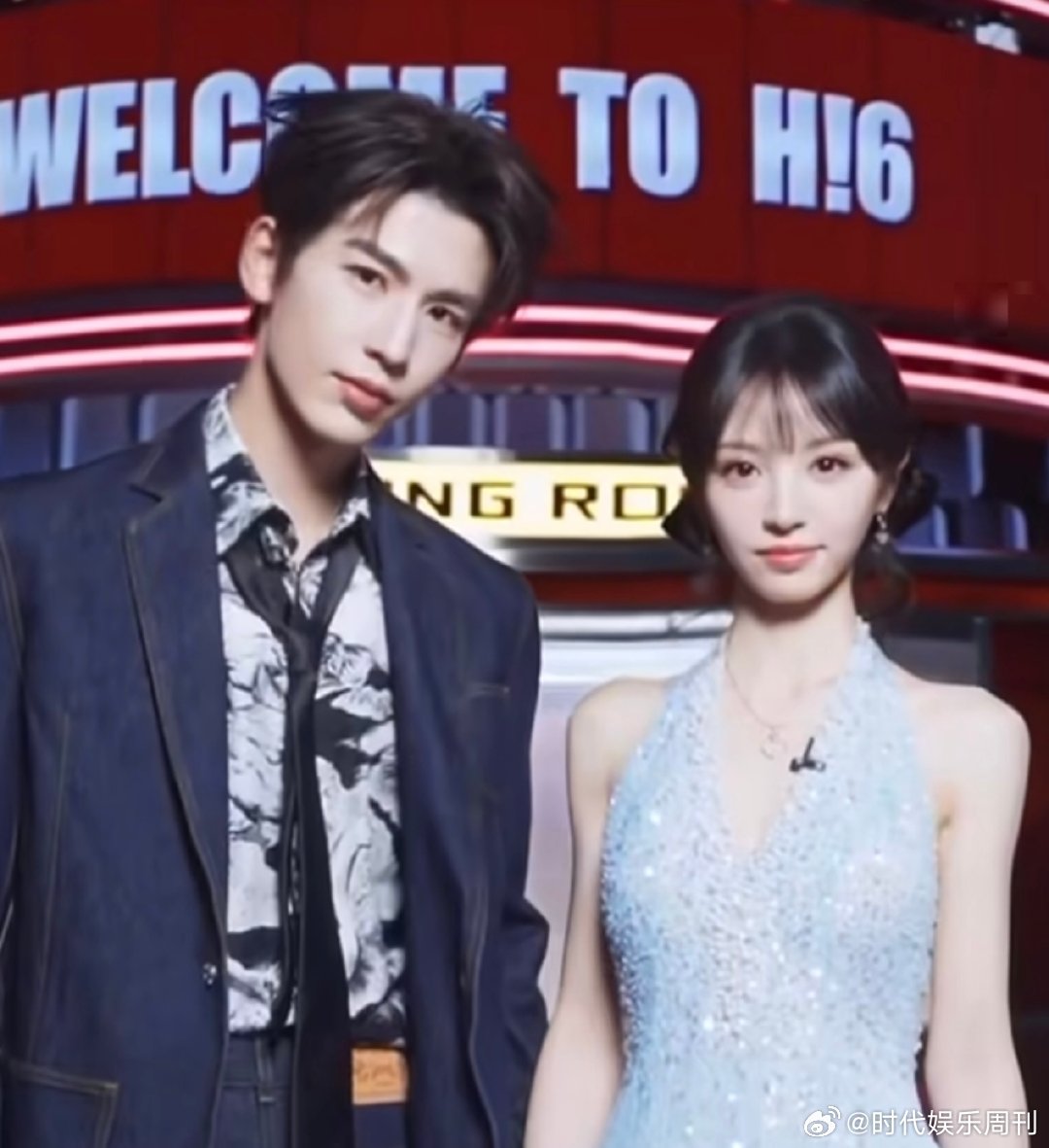 张凌赫田曦薇逐玉hi6剧宣必有高人指点这哪是剧宣明明是撒糖现场！张凌赫一句星星眼