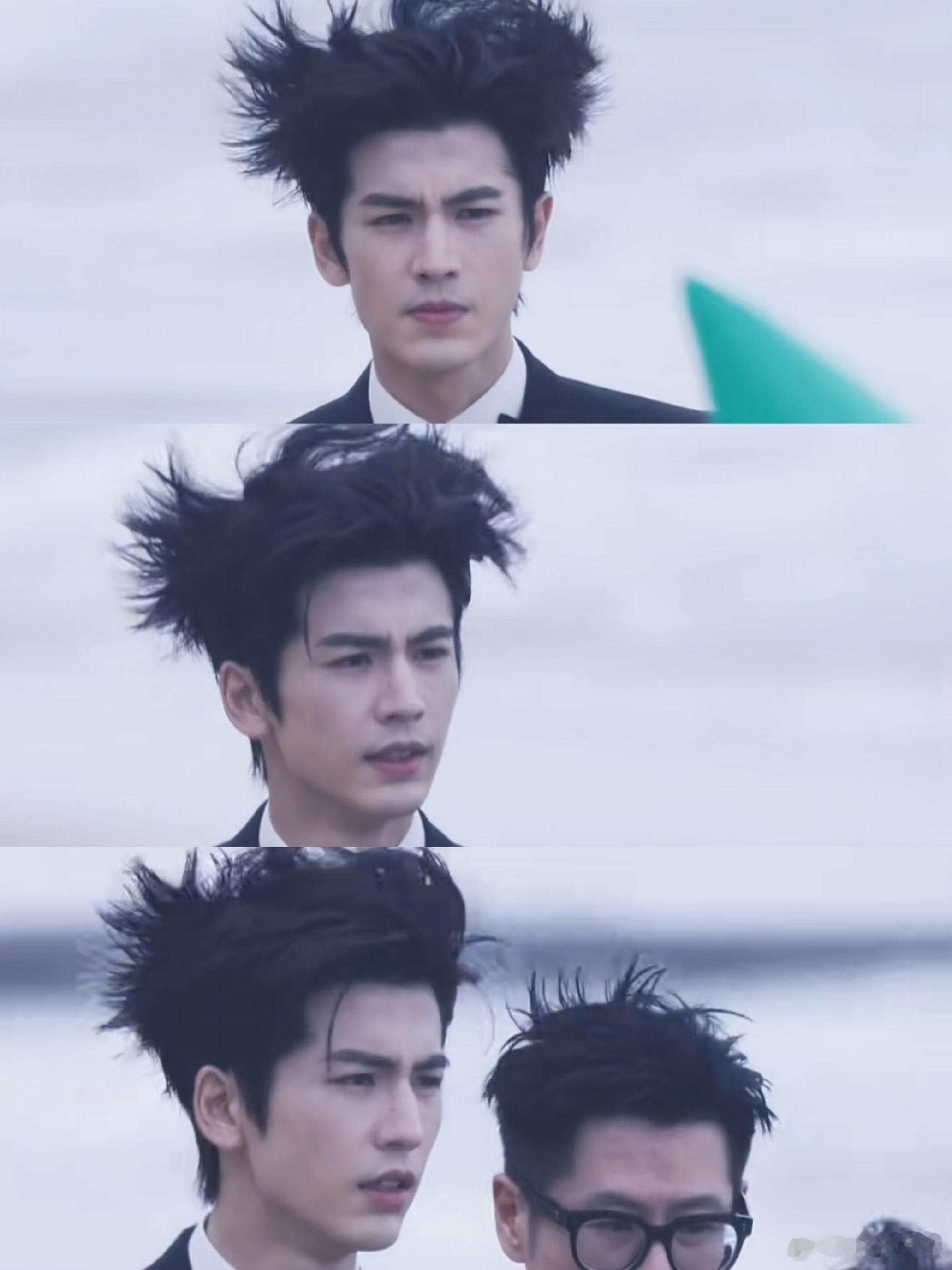 给张凌赫吹成海胆了 三亚的风我劝你识相一点，给我们凌赫吹成海胆了都 ​ ​​​