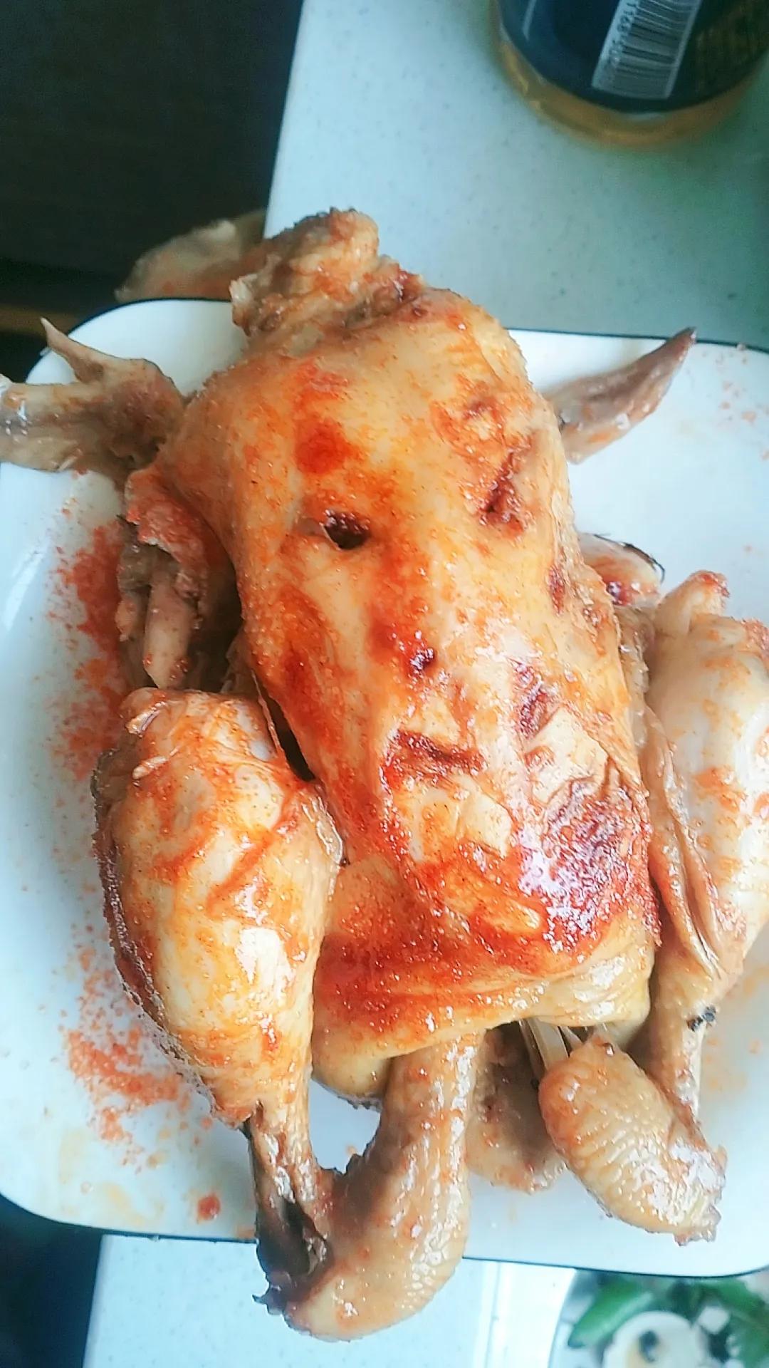 今天我百度自己做熏鸡，可以吧