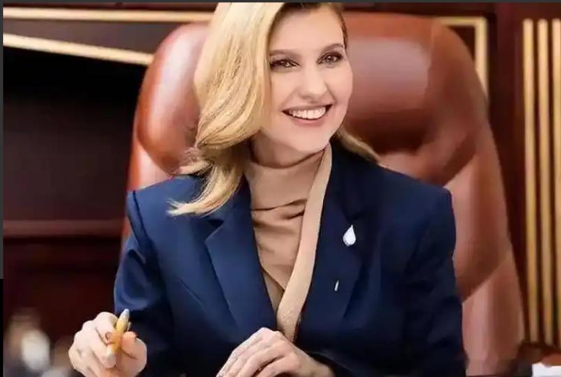 万万没想到！仗打了四年多，泽连斯基的妻子叶莲娜，居然还是美得一点都不像活在“战时