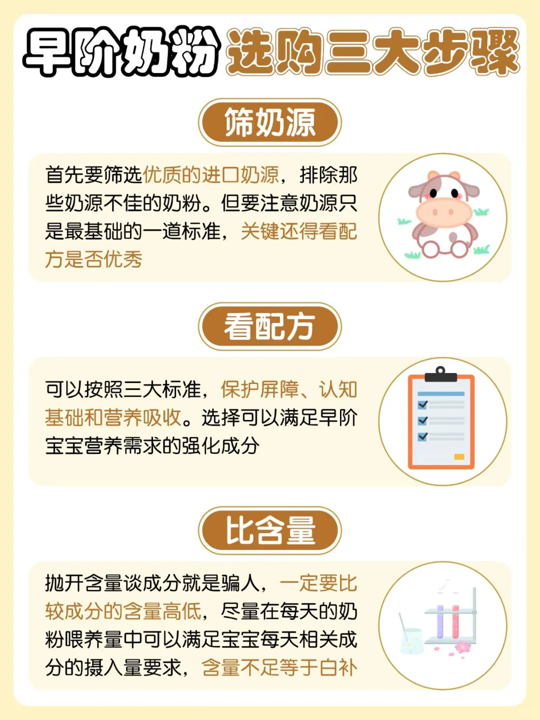 早阶奶粉如何选？这份攻略趁早看！