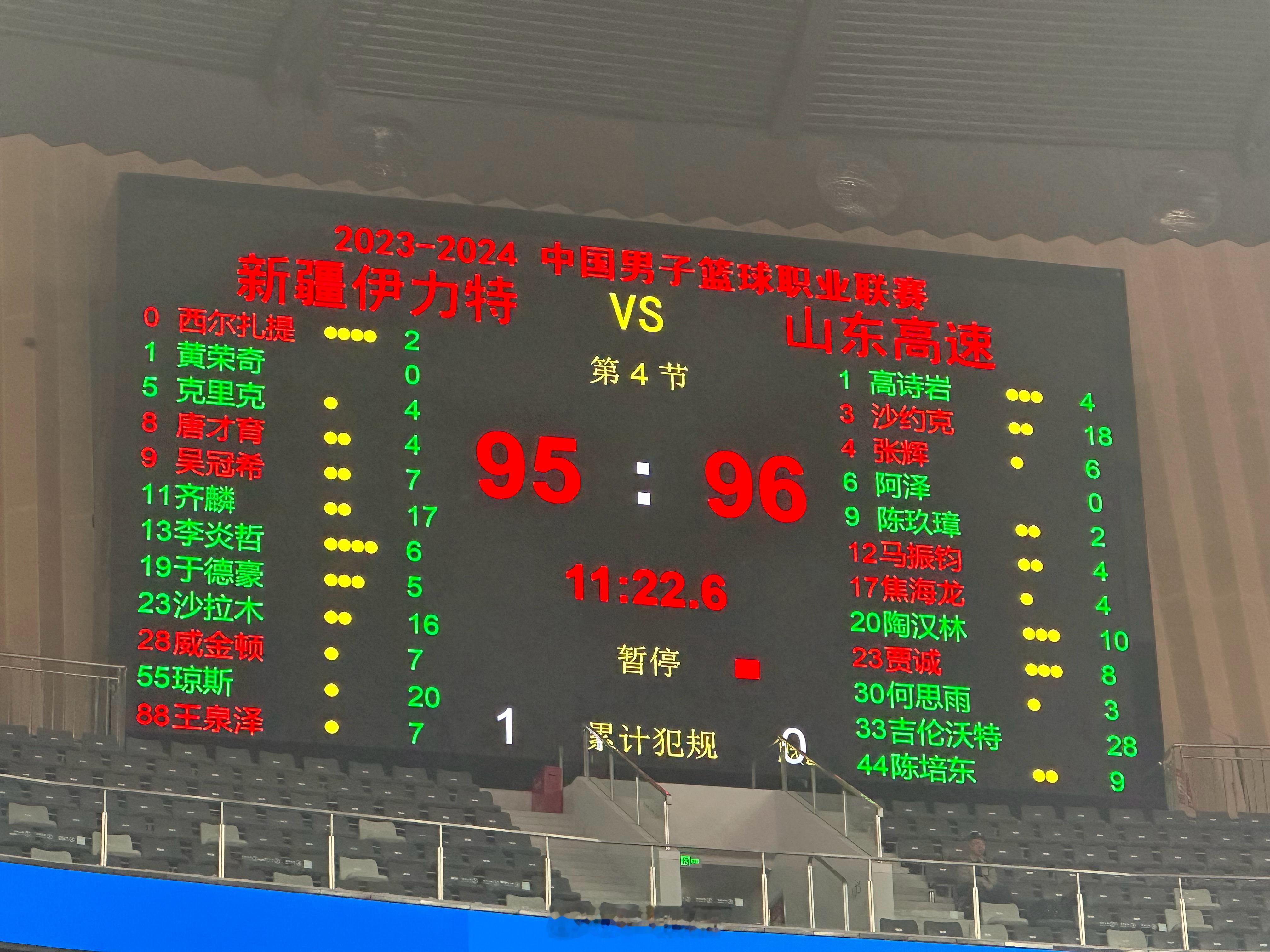 这赛季和山东的比赛都不好打。这场作为第三阶段的第一场更是如此，沙约克和吉伦沃特的