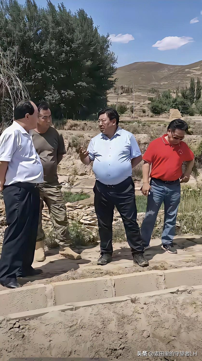 他们都成这样了，还冒着酷暑，亲自下地视察民情，着实不容易！
真的是肚子里，时刻装