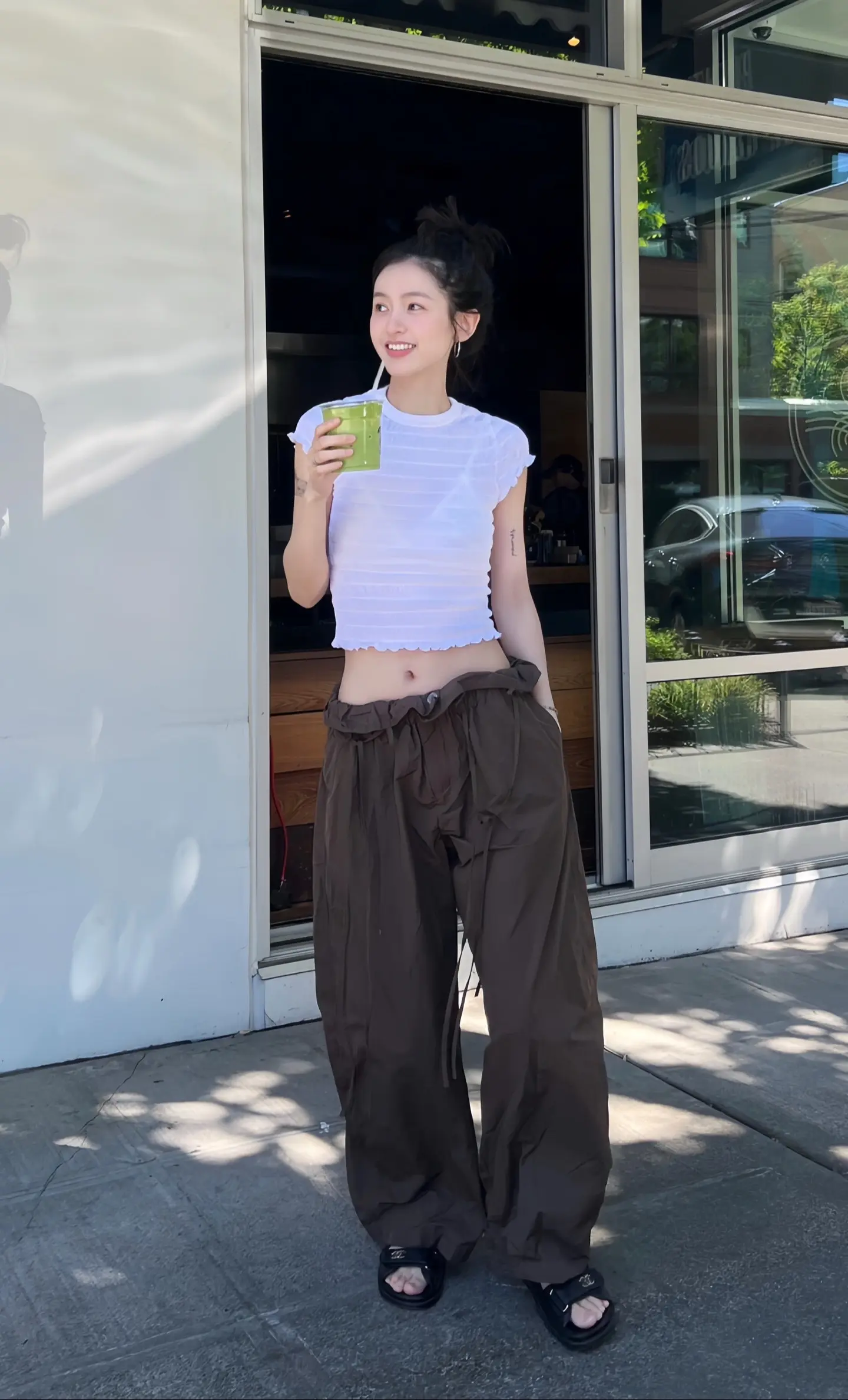 夏季穿搭 韩系穿搭 一键解锁夏日本命穿搭 显瘦显高显腿长 简约休闲风穿搭太耐看了