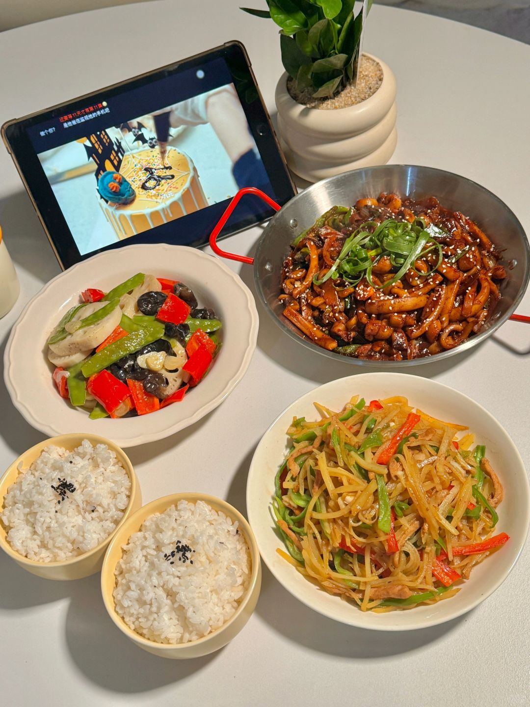 为女朋友做饭200天|米村同款香辣鱿鱼🦑