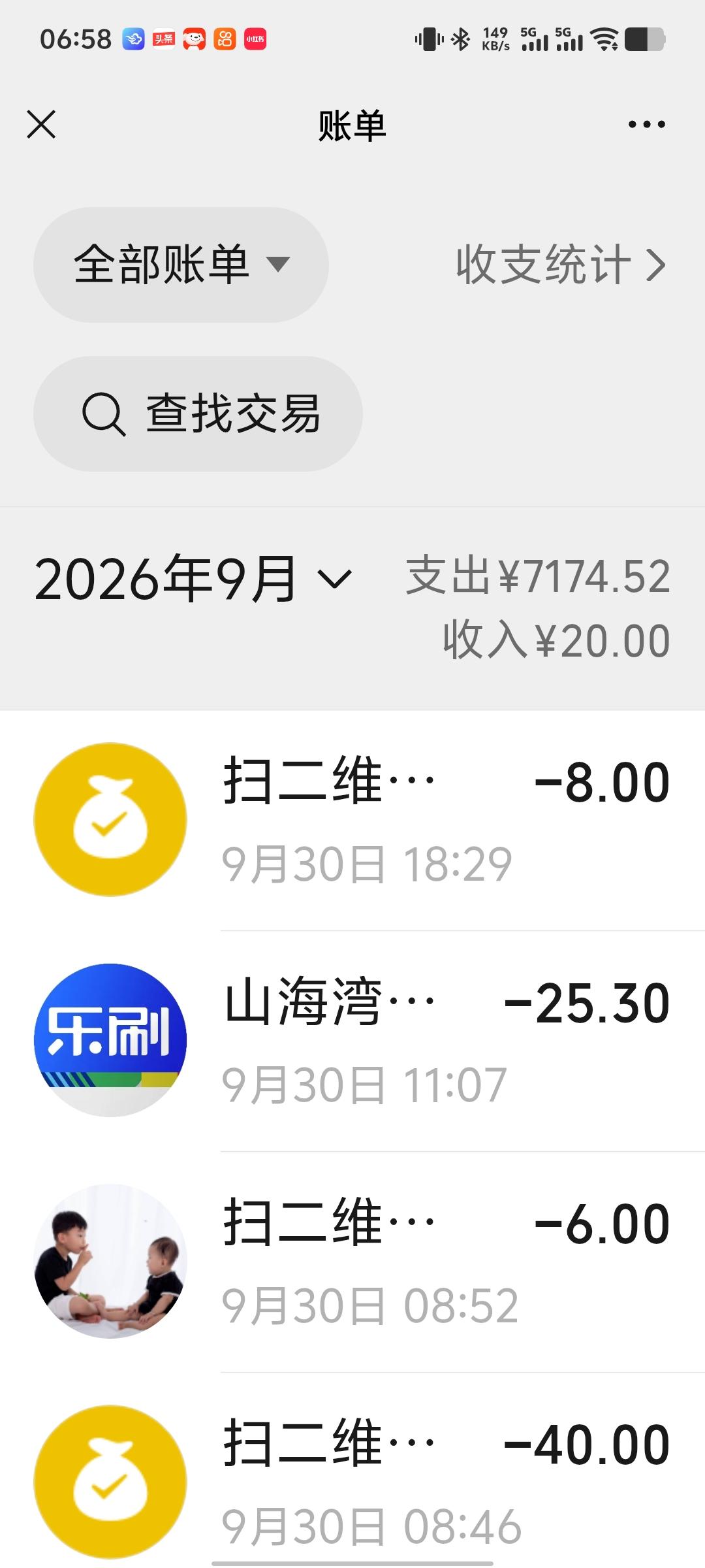 九月份总花费8675元，我们是9月14日回到海南东方。这个月花费比较复杂，前半个