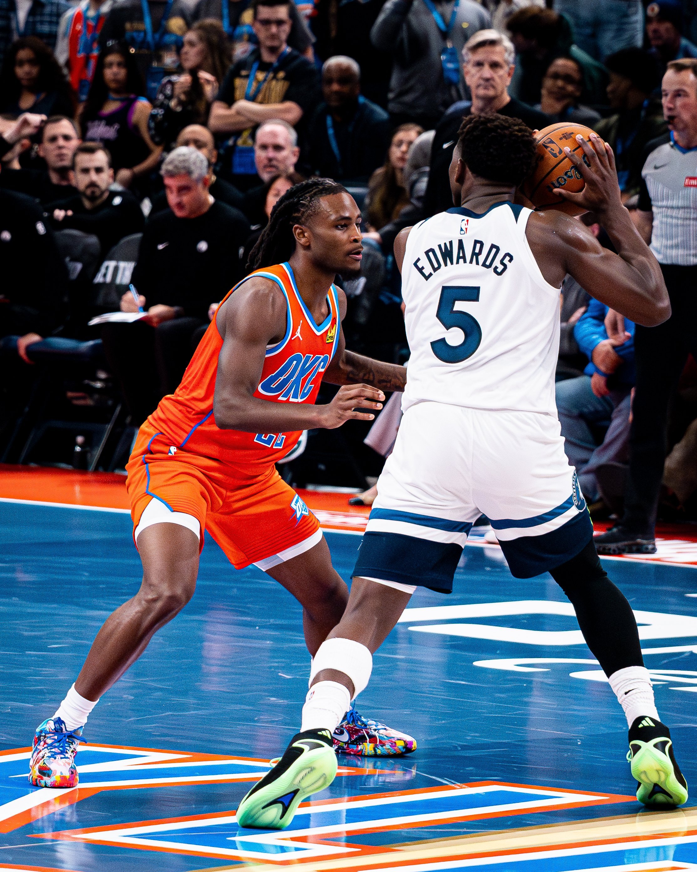 你值得！恭喜卡森华莱士当选本赛季首个西部月最佳防守球员（10＆11月）！！NBA