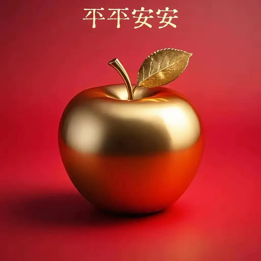 金苹果，平安安，幸福美满每一天。🍎🌟