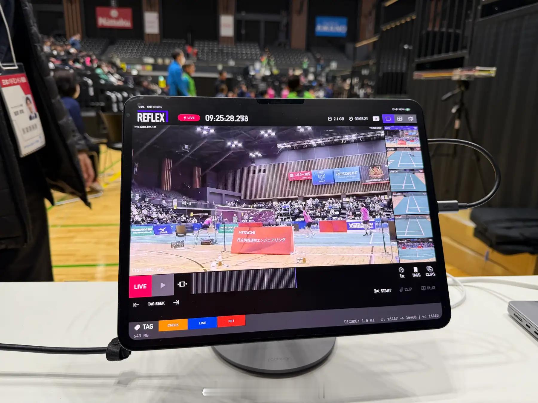 在第79届全日本综合羽毛球锦标赛及S/J联赛2025 TOP4锦标赛中正式引入视