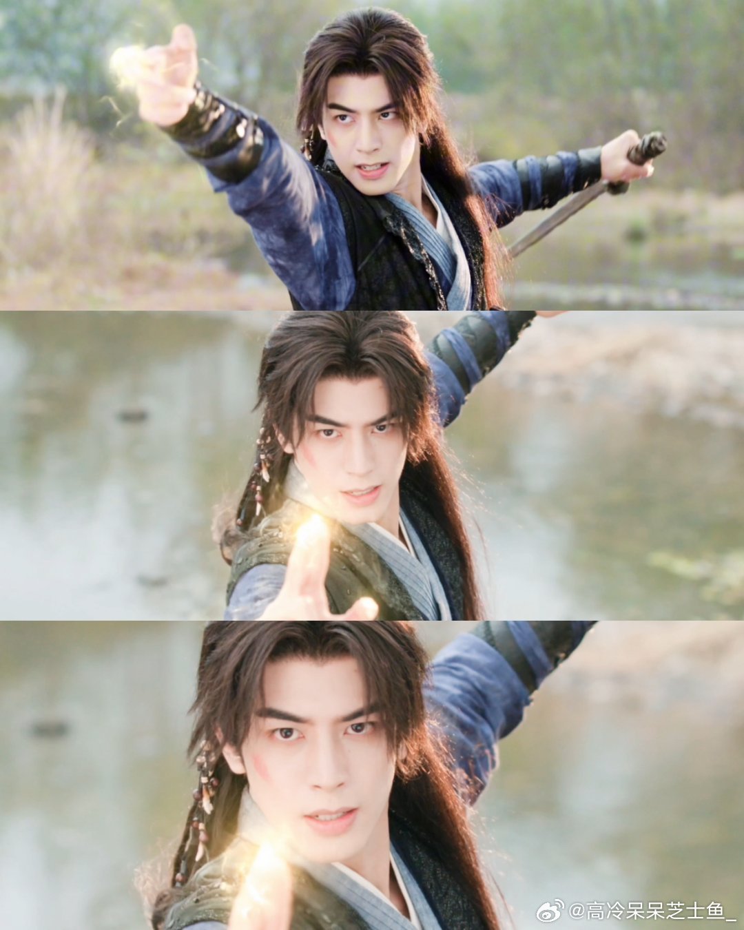 宋威龙首部仙侠剧《千香》直接杀疯，浓颜撑住暗黑魔尊造型，雷修远的压迫感直接焊在屏