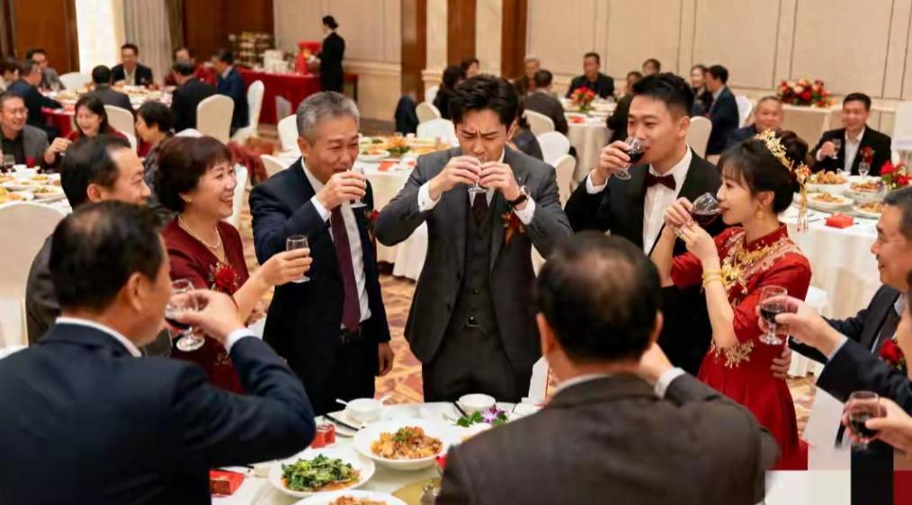 陕西发生的一场婚宴意外变成了“悲剧现场”。本应是充满喜庆和欢乐的喜宴，却因劝酒过