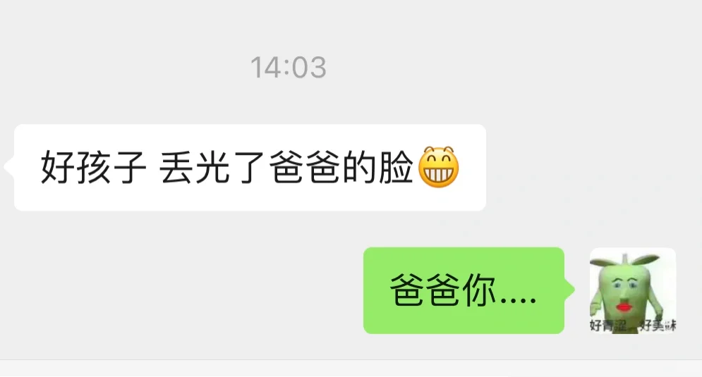 爸爸 我的人生罪不至此.....
