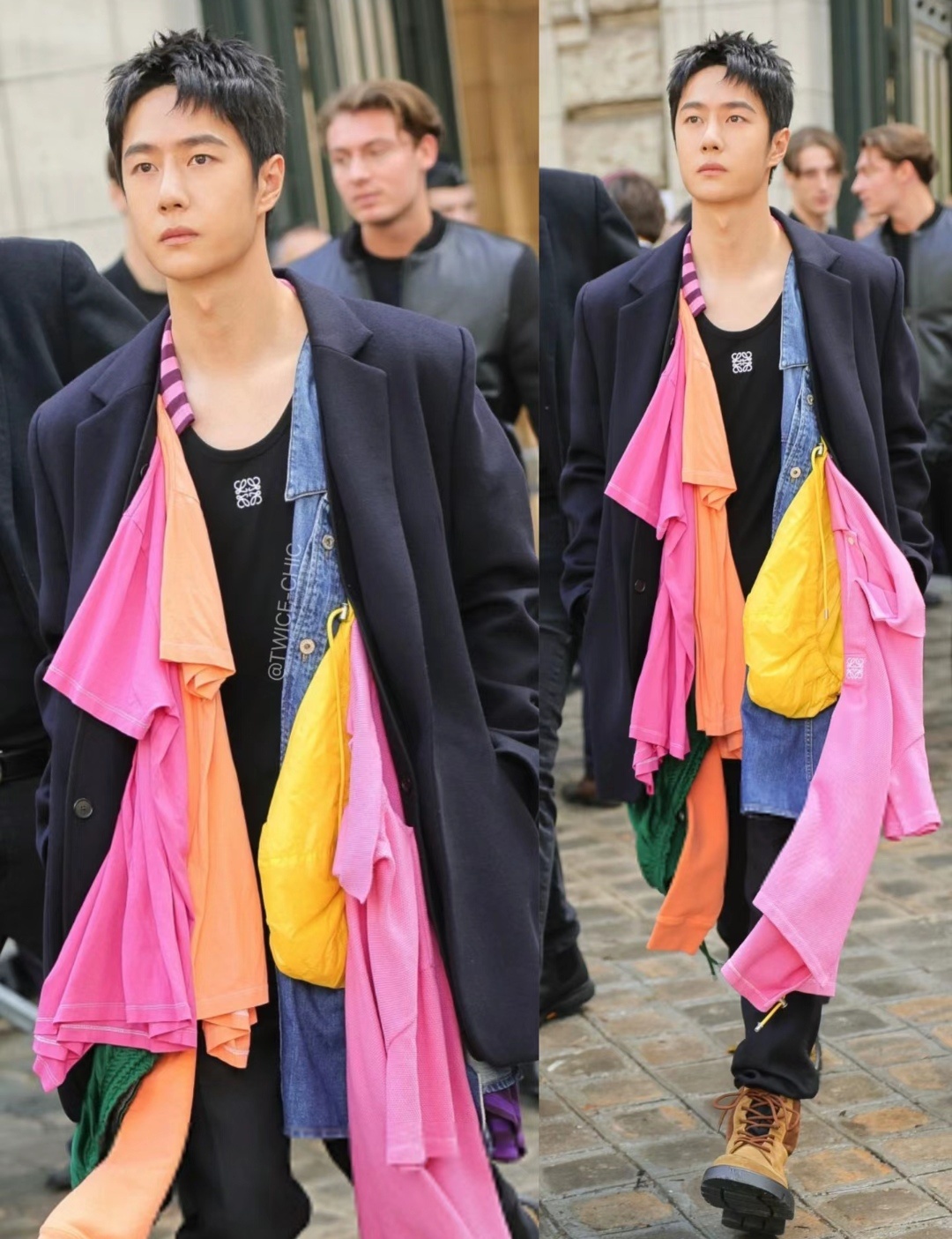 LOEWE秀场，王一博这套觉得如何 ​​​