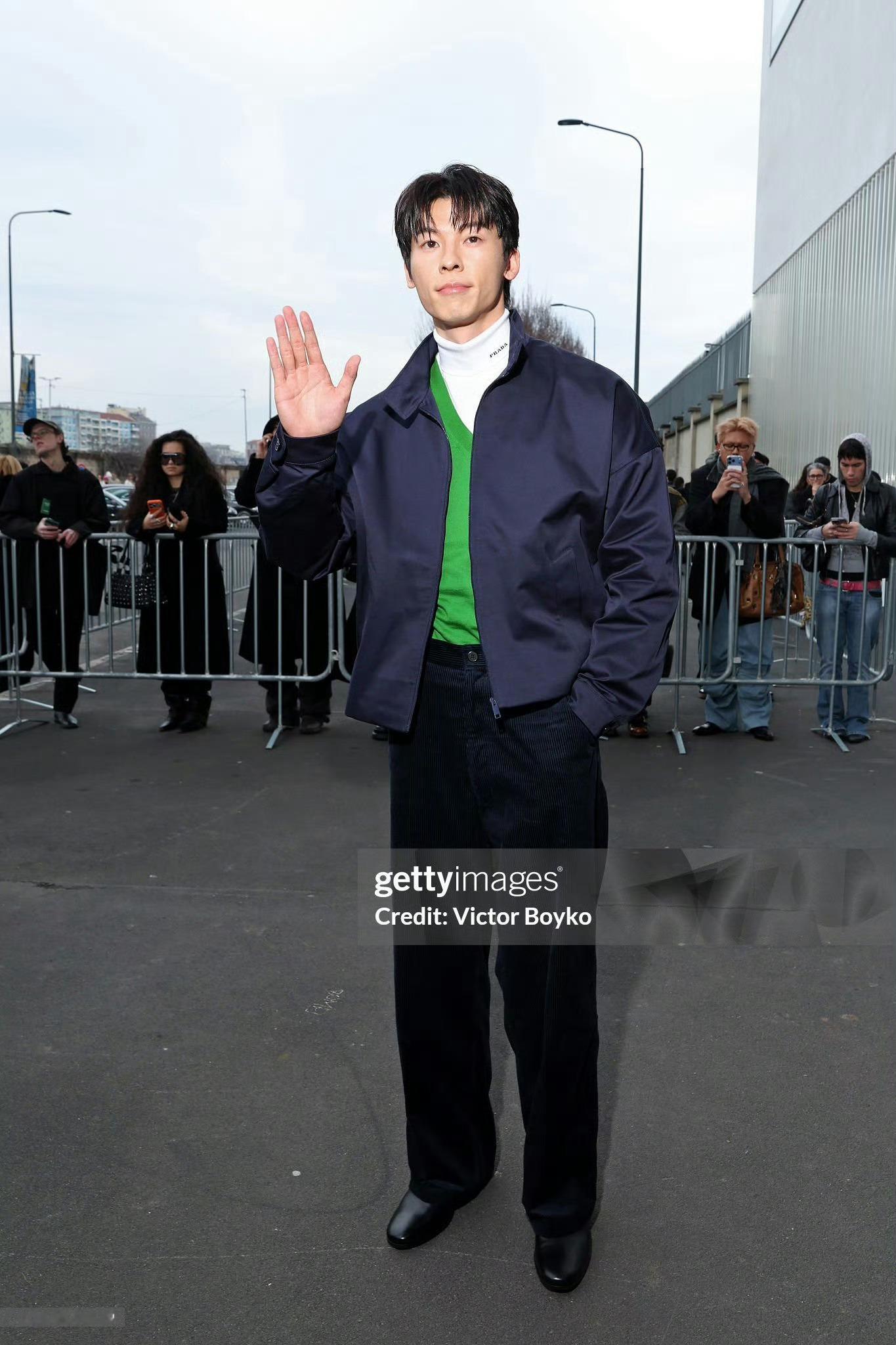 许光汉  x  Prada F/W 2026 Menswear Show，好帅~