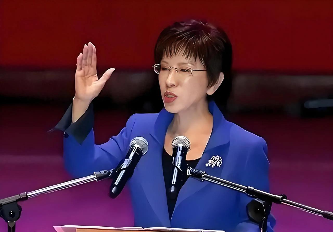 国民党的“和稀泥”路线，彻底玩完了！洪秀柱的质问就是最后通牒：在民进党“以武拒统