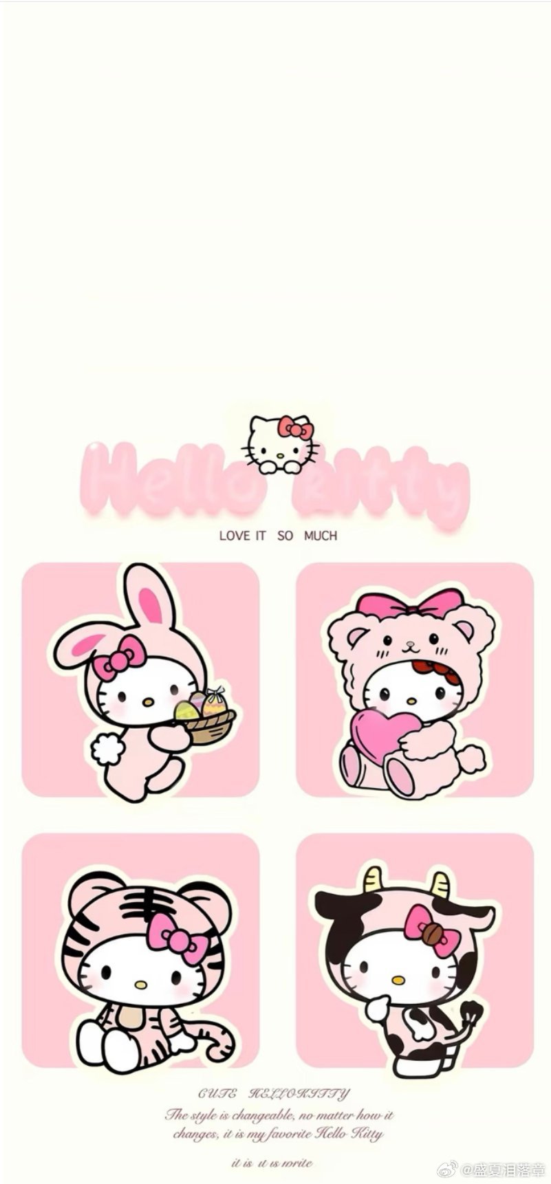 HelloKitty猫壁纸套图 