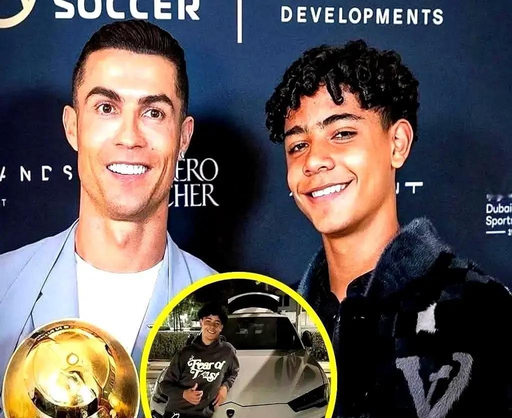 16岁男孩收到兰博基尼，却得看一年
 
C罗给儿子迷你罗的生日礼物停在车库落灰。