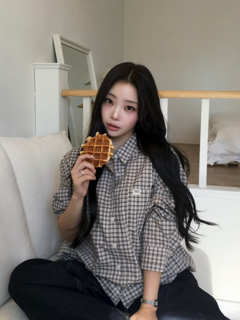 换乘恋爱4 敏京ins更新：Minwawa‘s Waffle Shop ​​​