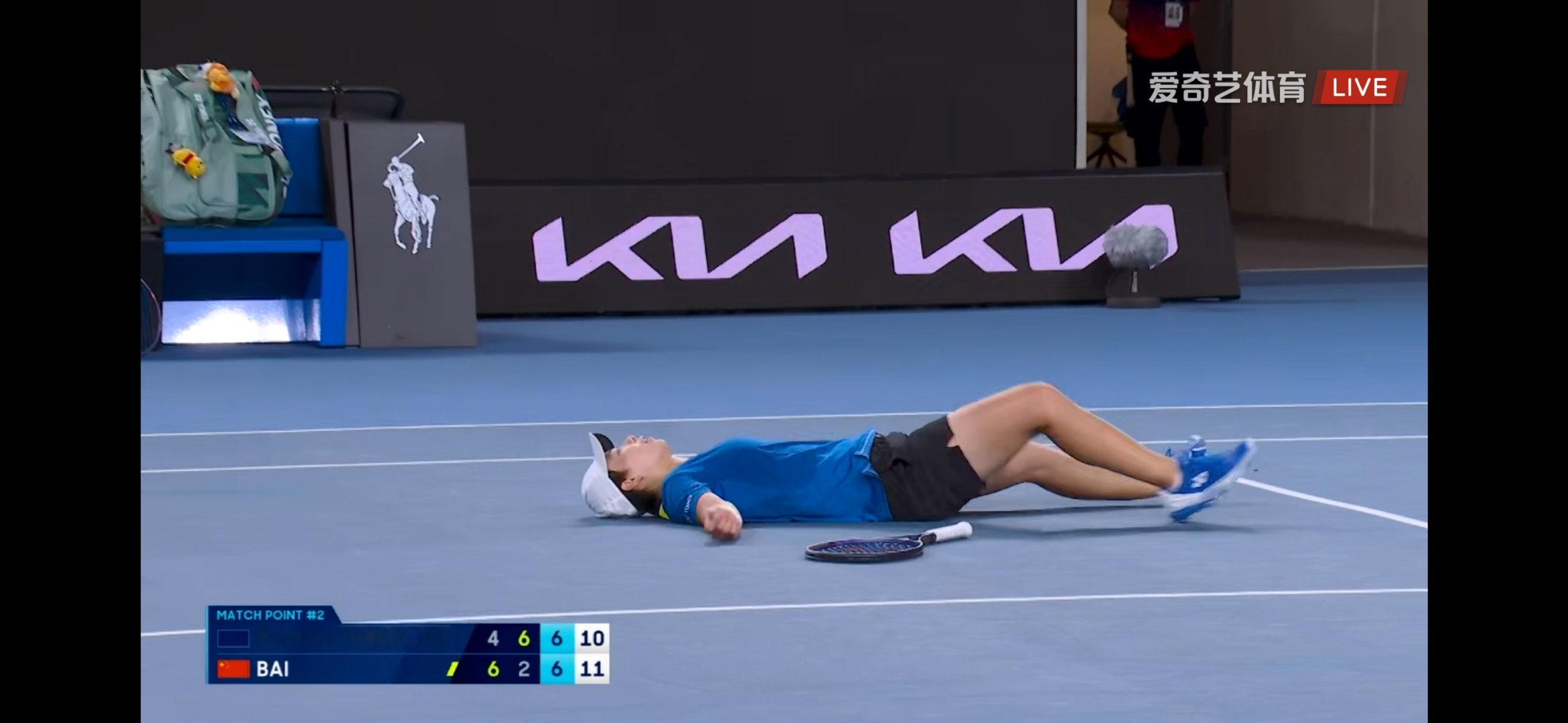 Yes !!! 恭喜白卓璇在决胜盘挽救赛点，以11-9险胜帕夫柳琴科娃，取得今年
