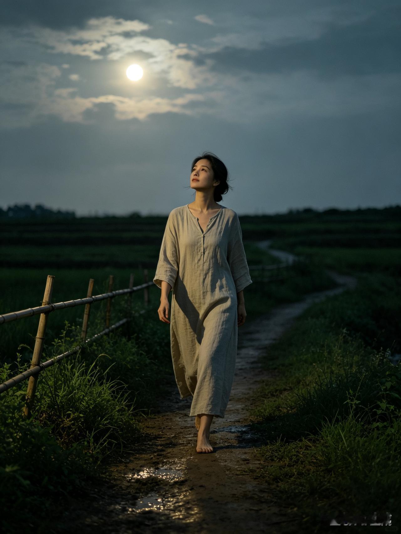观物自体，归本心宁然
 
夜阑人静，独处乡居，耳畔是蛐蛐断续的鸣响，晚风携着乡土