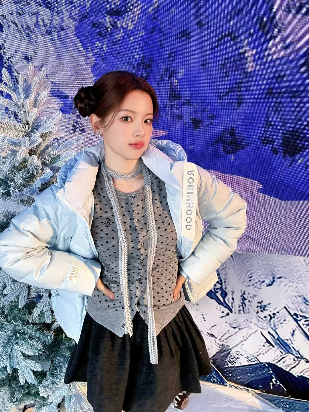 柿柿如意[心]两个丸子给我揪一下