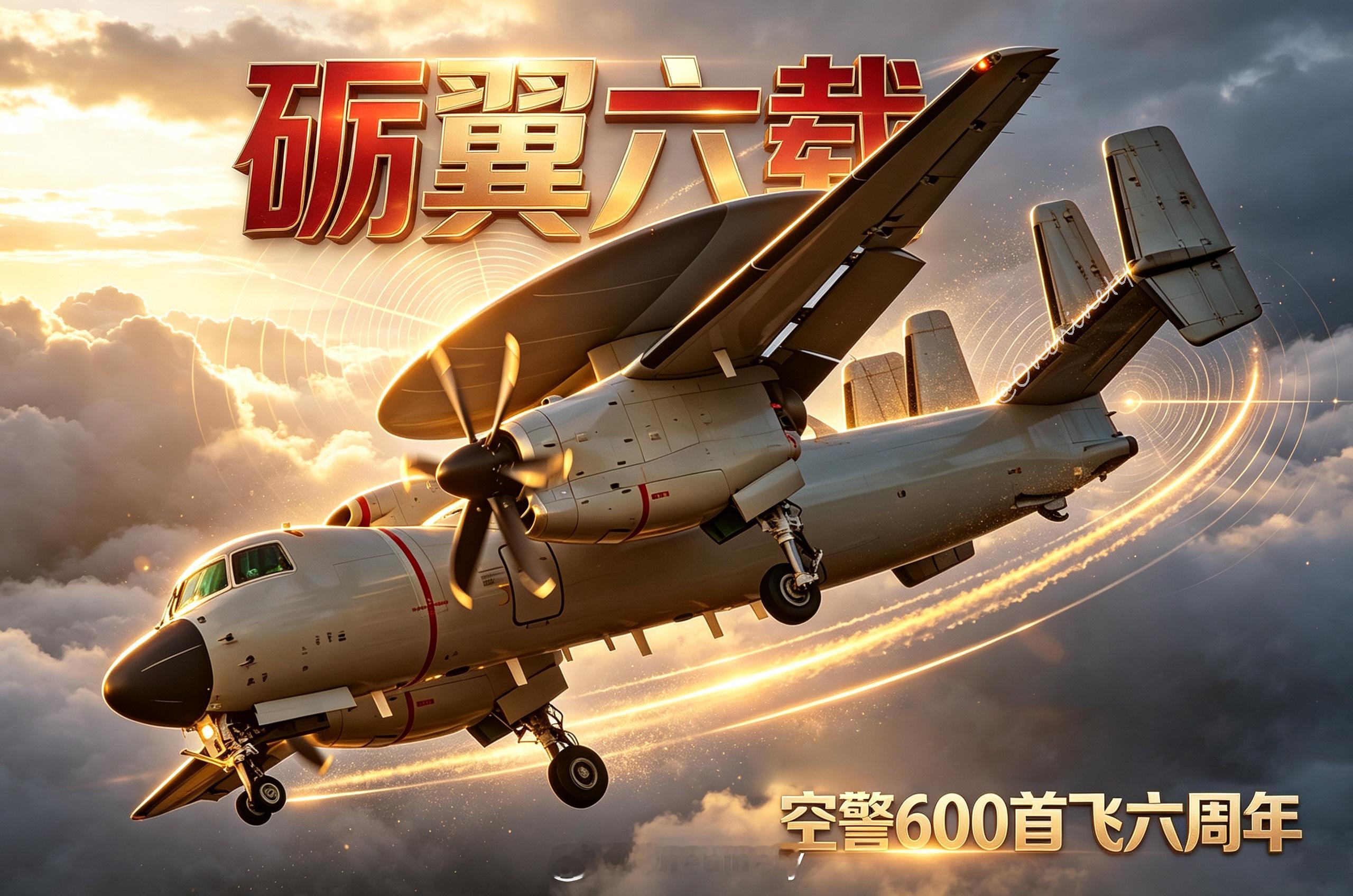 ‌空警-600陆基首飞六周年[爱你]190视角 航空创作计划 ​​​