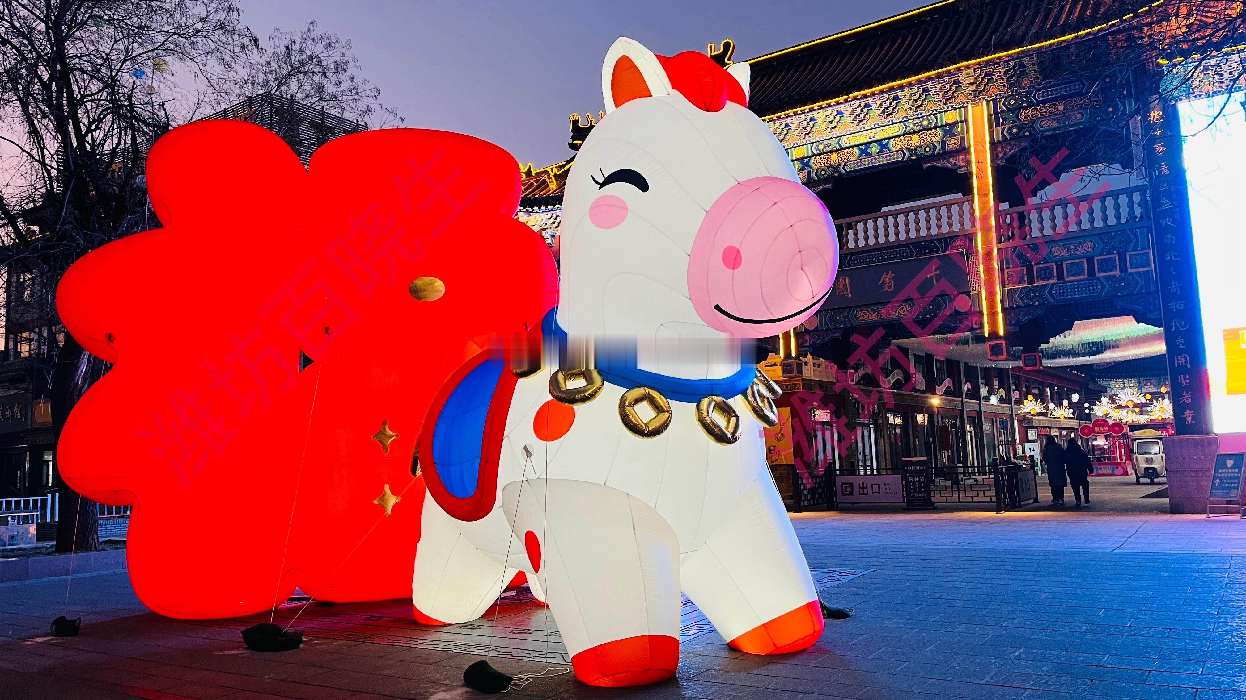 扫福不如十笏园领福气 家人们！支付宝扫福还在蹲敬业福？潍坊十笏园直接把“福气”搬