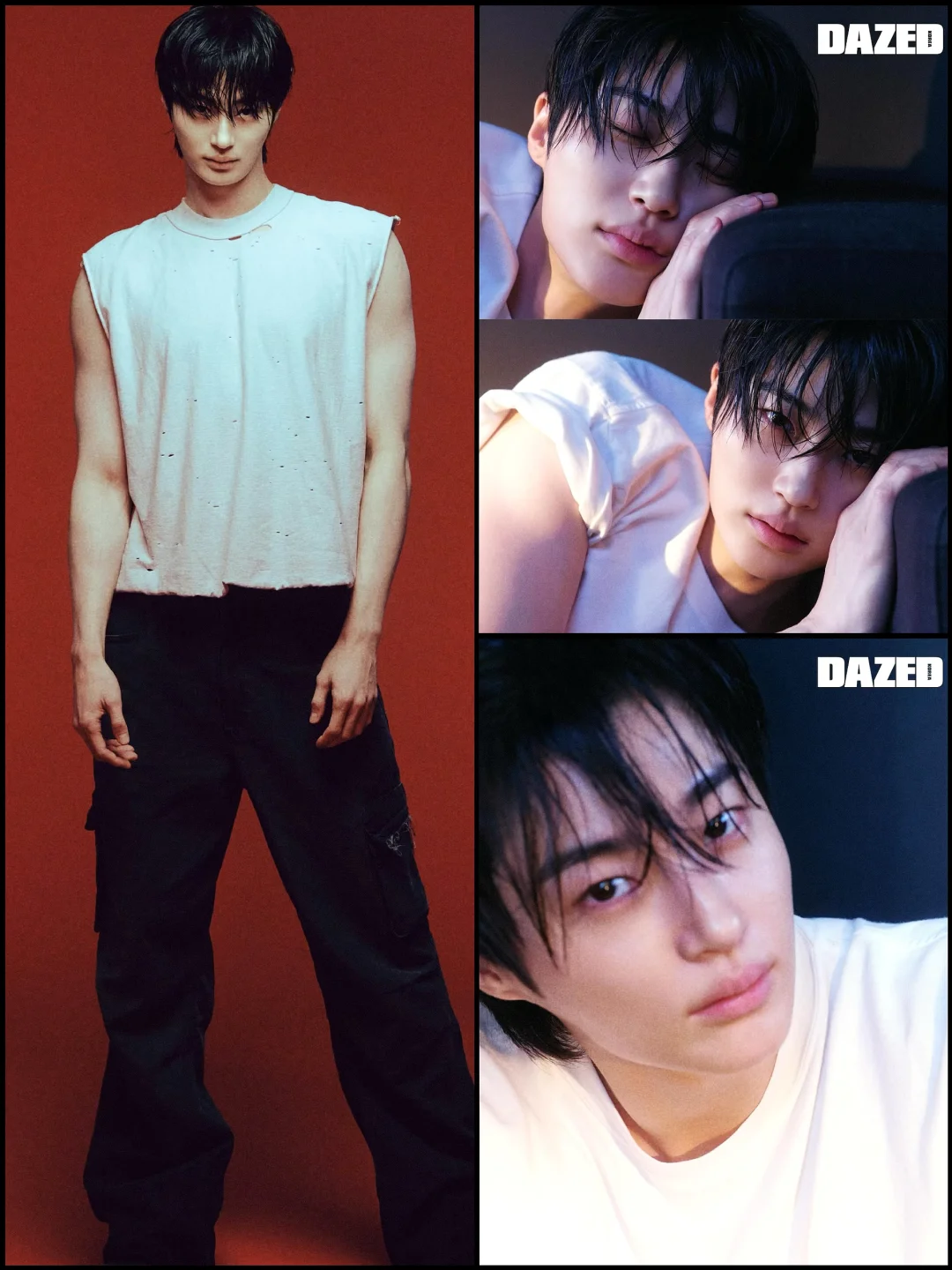 边佑锡DAZED内页太会拍！每张都想存壁纸！