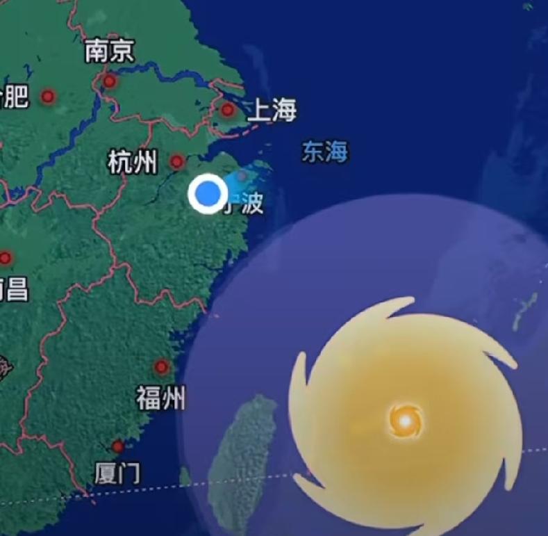 侬好呀上海
台风巴威离江浙沪越来越近了，台风巴威路径一直在变化中，这台风云图是中