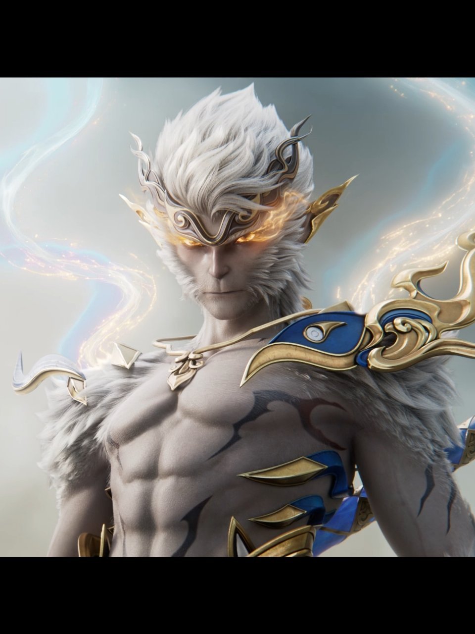 王者心魔六耳CG里有金蝉和孙悟空（白毛）的新形象，金蝉刚刚爆料了该形象在新赛季会