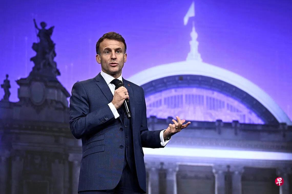 法国是近五年来唯一没换首领的欧洲强国 法英牵头成立对乌安全保障工作组 马克龙：美