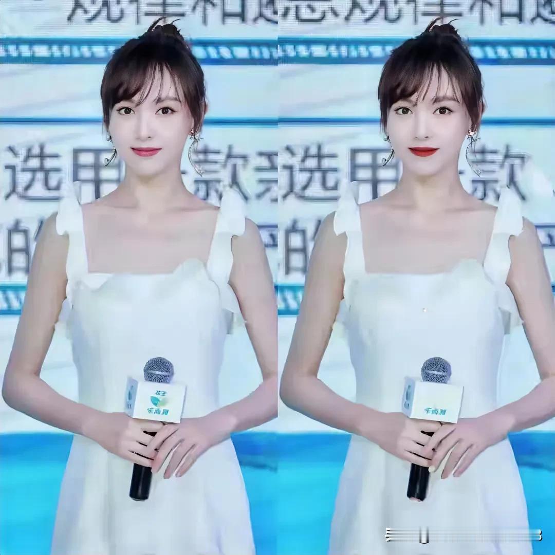 美人一笑似花开，甜美醉人心
考眼力至少8处不同找找[灵光一闪]