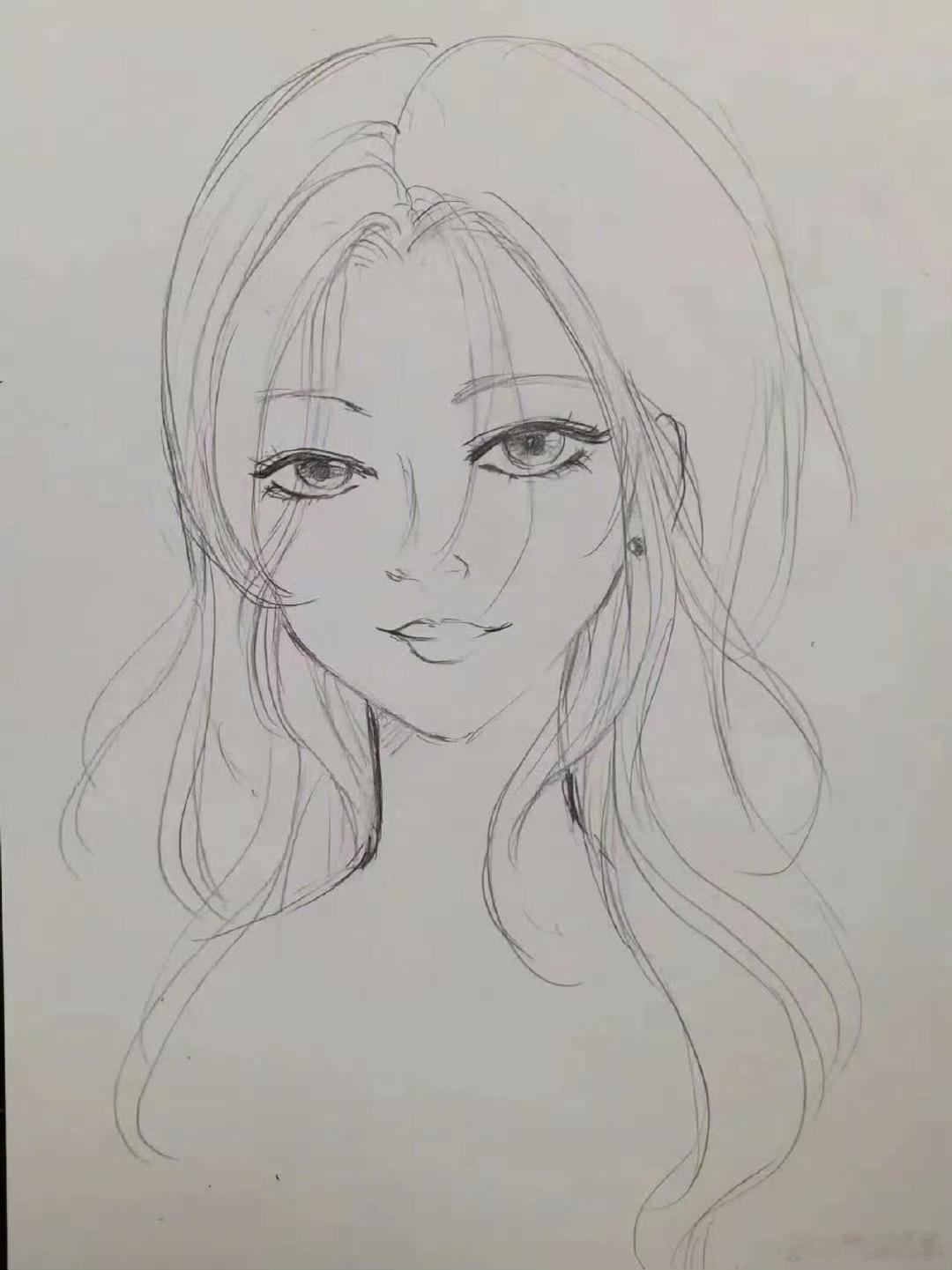 #杨幂画的手稿#杨幂的手稿画很不错哦，画风也是非常棒的，看得出来画工非常的好。 