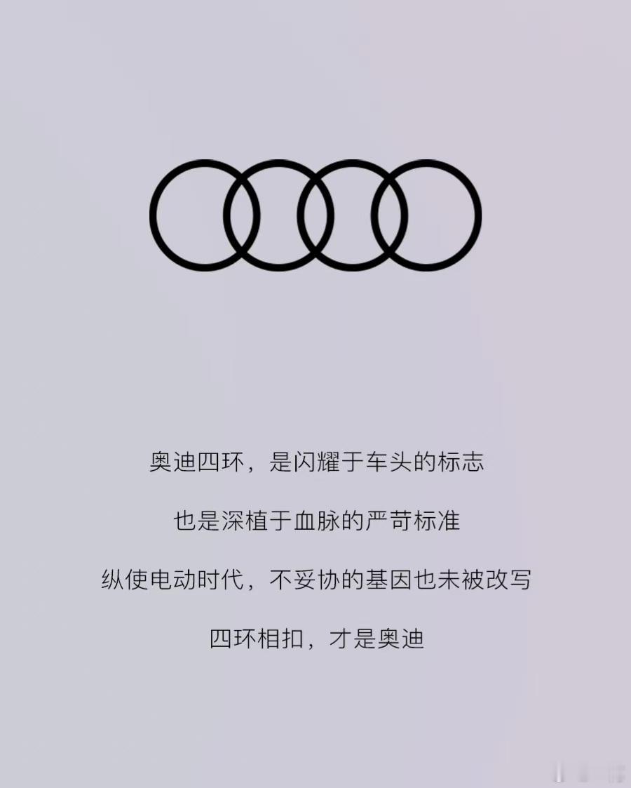 昨天晚上奥迪官方新媒体发布了这张图，显然一汽奥迪和上汽奥迪在电车领域会有一些争风