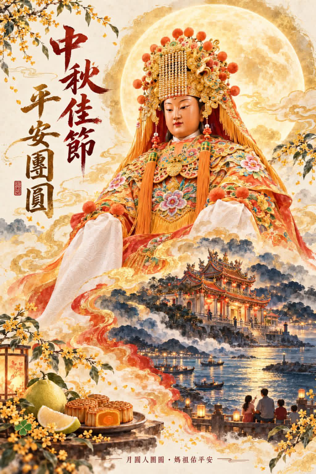 以前总觉得“漂亮”得是眉眼精致、穿搭亮眼的模样，直到去湄洲岛逛过妈祖庙，翻完那些