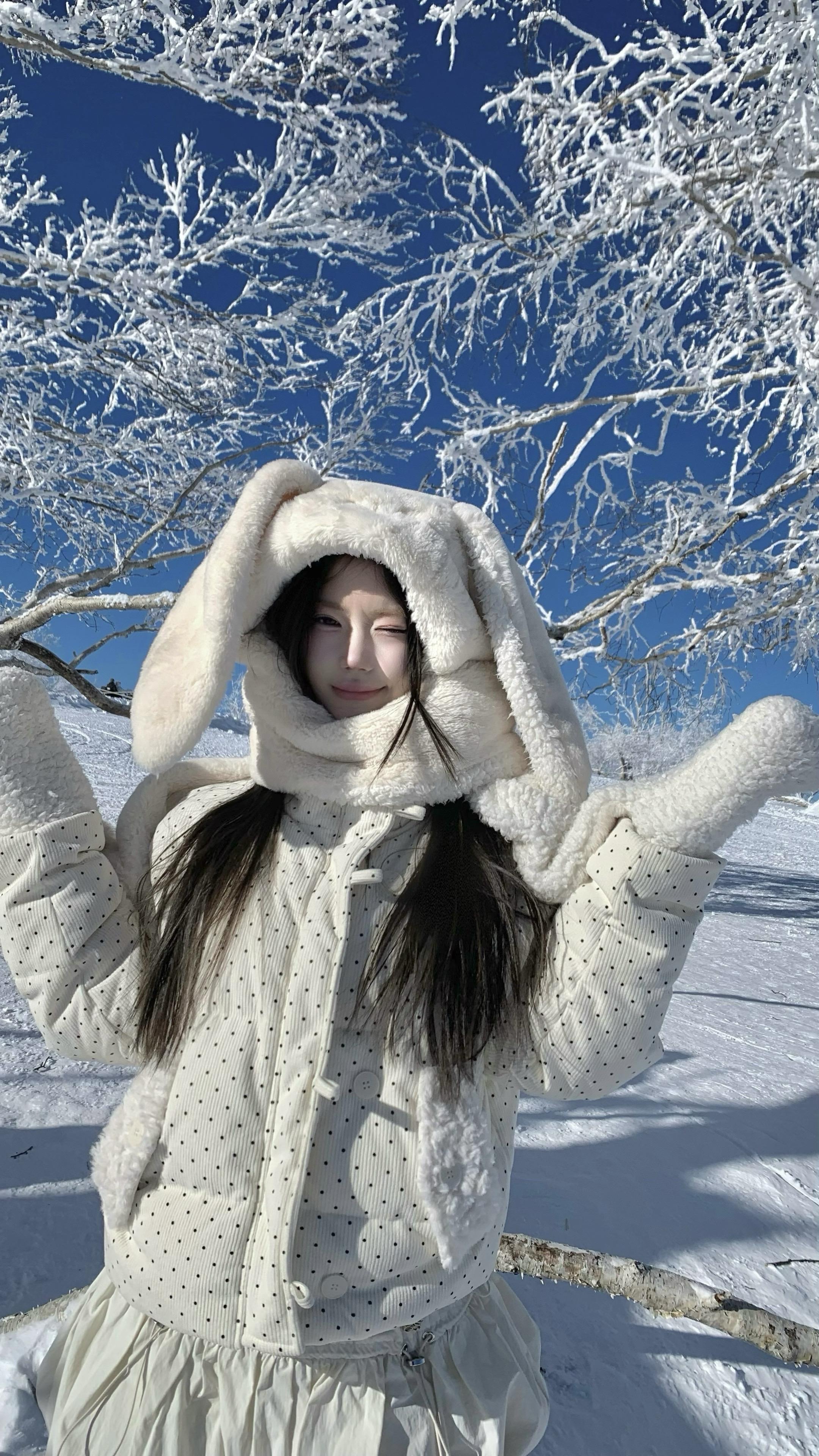 雪 我和你。