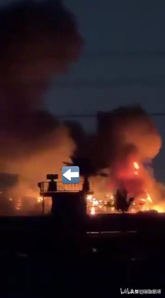 一段视频显示，伊朗支持的民兵组织，使用无人机对位于巴格达国际机场胜利营的美国国务